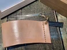 【姫路レザー】ハンドメイド コーヒースリーブ 革 本革 ナチュラル拍卖