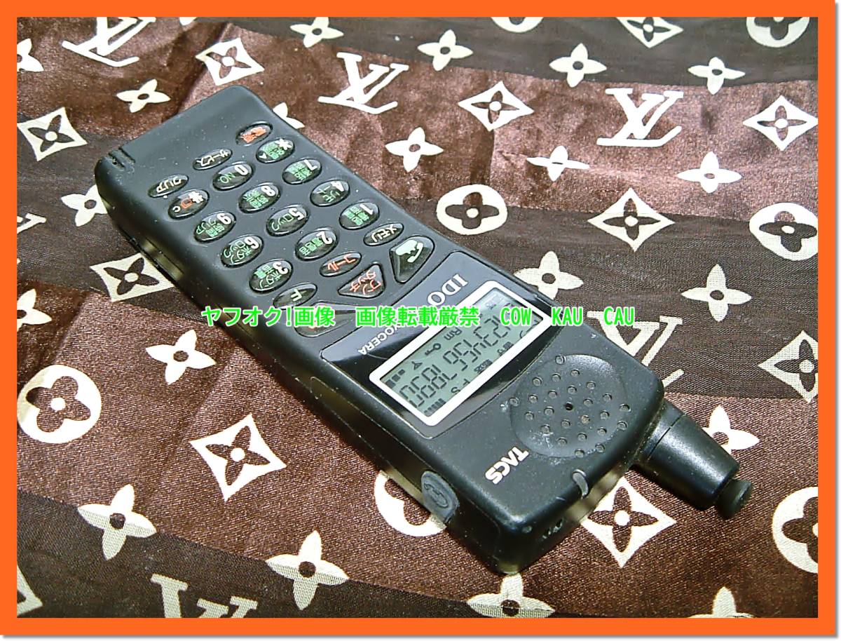 モック ◆ レア 廃盤 レトロ 携帯 IDO TACS 京セラ 検索 電話 ガラパゴス 見本 サンプル 1990年代 珍品拍卖