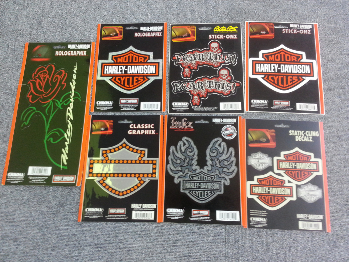 管番227 ハーレーダビッドソン ステッカー セット拍卖