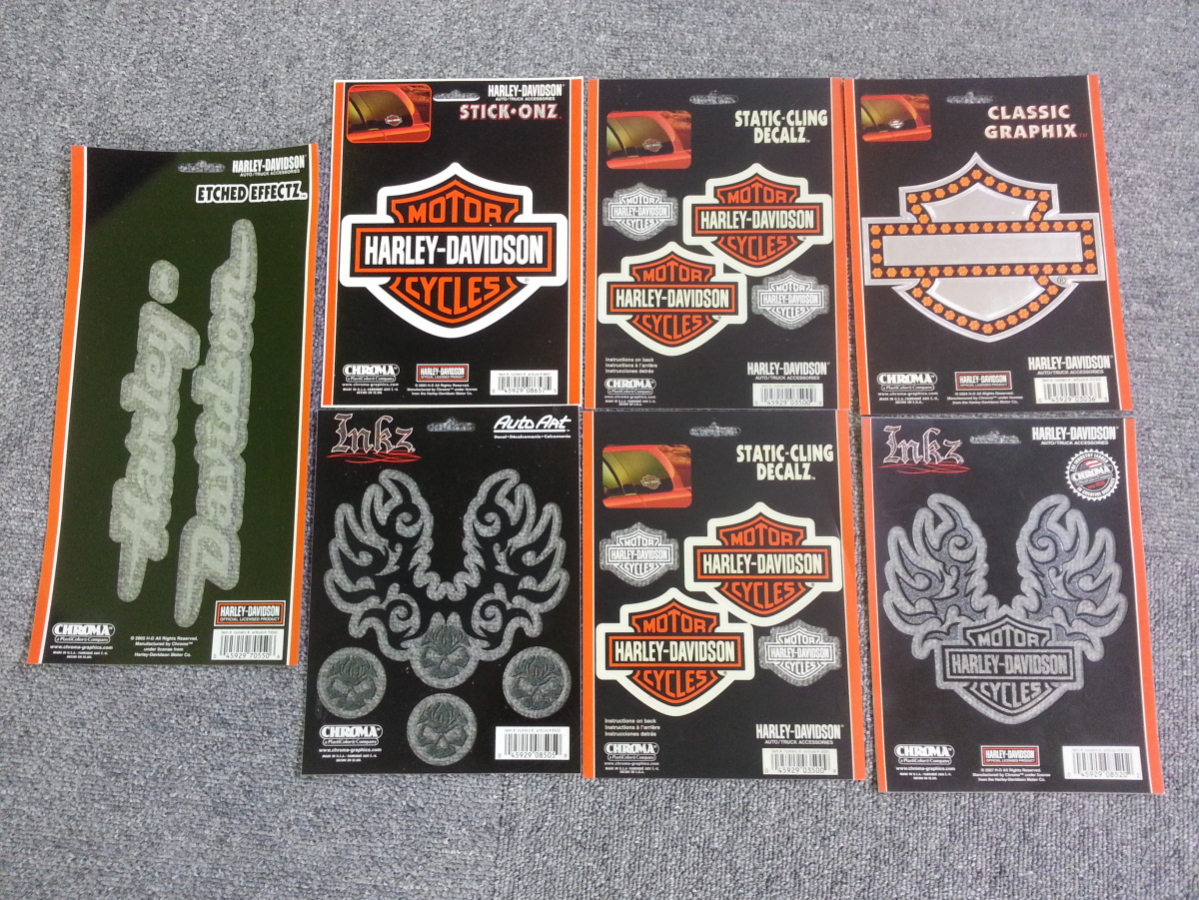 管番228 ハーレーダビッドソン ステッカー セット拍卖