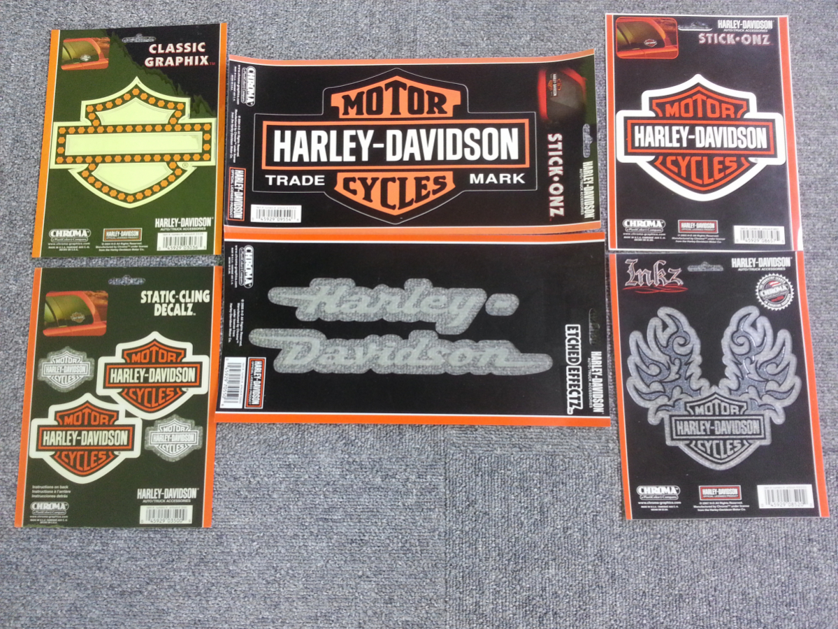 管番229 ハーレーダビッドソン ステッカー セット拍卖