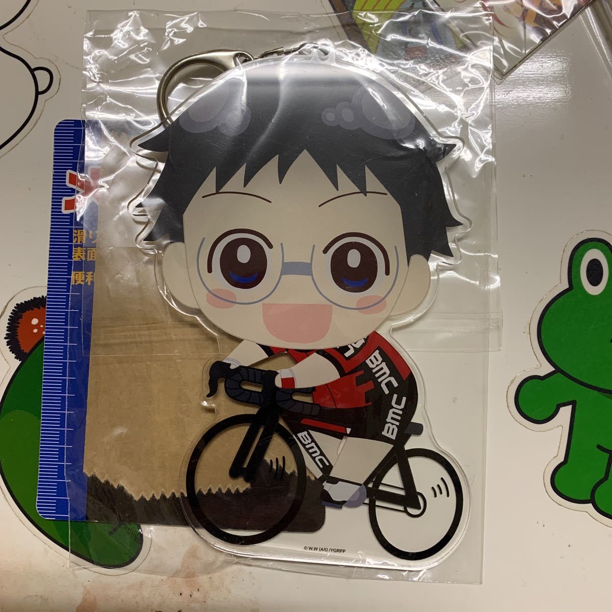 弱虫ペダル ビッグアクリルキーホルダー メガネ拍卖