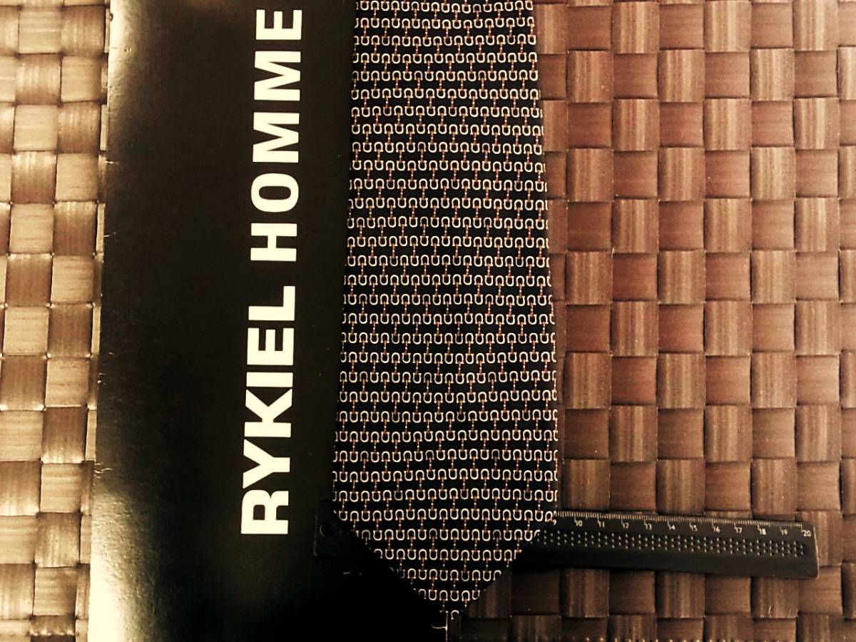 【美品のみ】限定出品!■ブランド ネクタイ■0585■ソニア リキエル【RYKIEL】拍卖