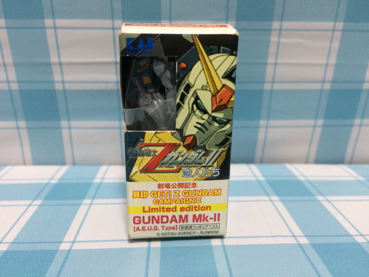 BANDAI バンダイ 貝印 機動戦士Zガンダム 貝印GET! Z GUNDAM キャンペーンII 同梱品フィギュア RX-178 ガンダムMk-II A.E.U.G. 未開封品 拍卖