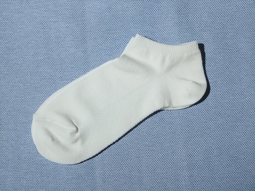 スニーカソックス ベージュ 22~24cm拍卖