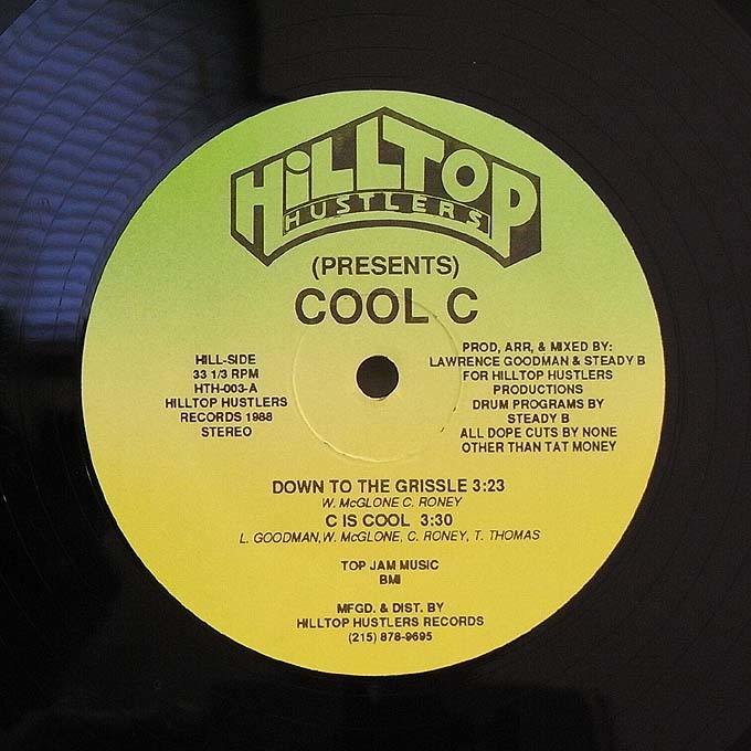 試聴■COOL C■☆Down To The Grissle☆拍卖