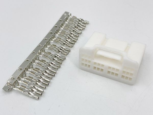 YO-878 【トヨタ ディスプレイオーディオ メス カプラー 端子 30PFS 端子*2】 送料込 検索用) アルファード ヴェルファイア ハリアー拍卖