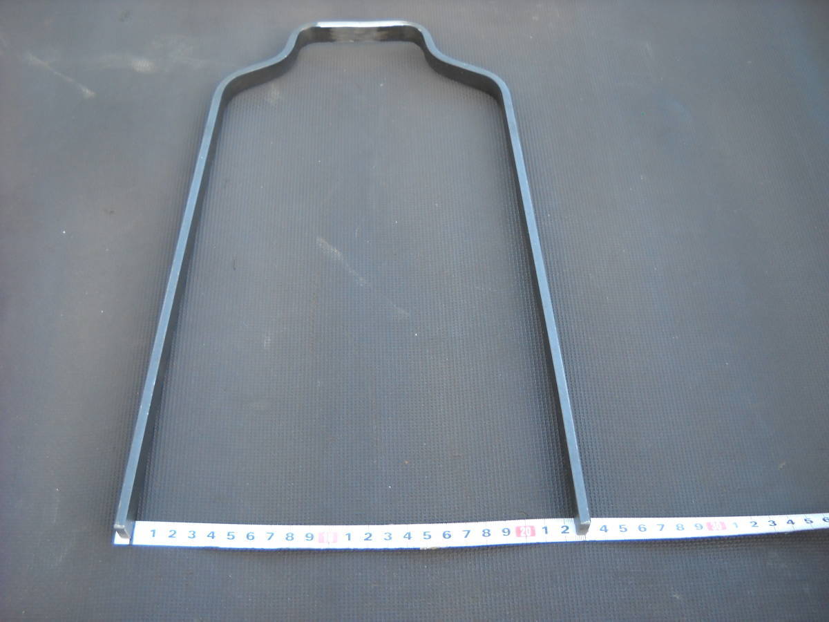 4インチ フラットフェンダー ステー ブレース ストラット サポート 19mm スチール ワンオフ 手曲げ ハンドメイド ゴツイ レア拍卖