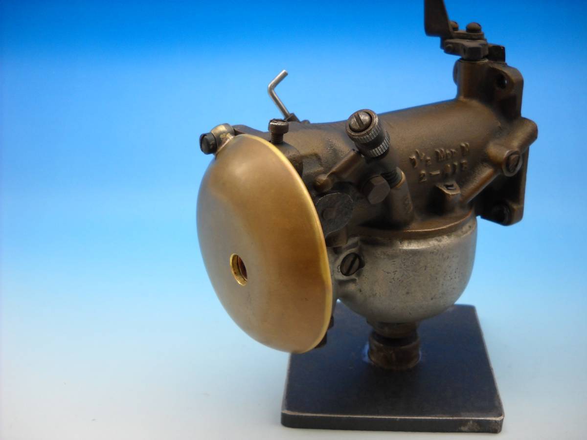 ブラス リンカート キャブレター カバー 真鍮 ラウンド ワンオフ ヴィンテージ風拍卖