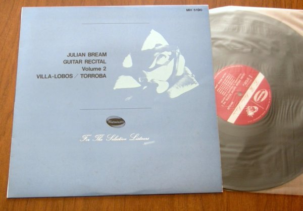 【LP】ジュリアン・ブリーム / ギター・リサイタル Vol.2 ~ウェストミンスター拍卖