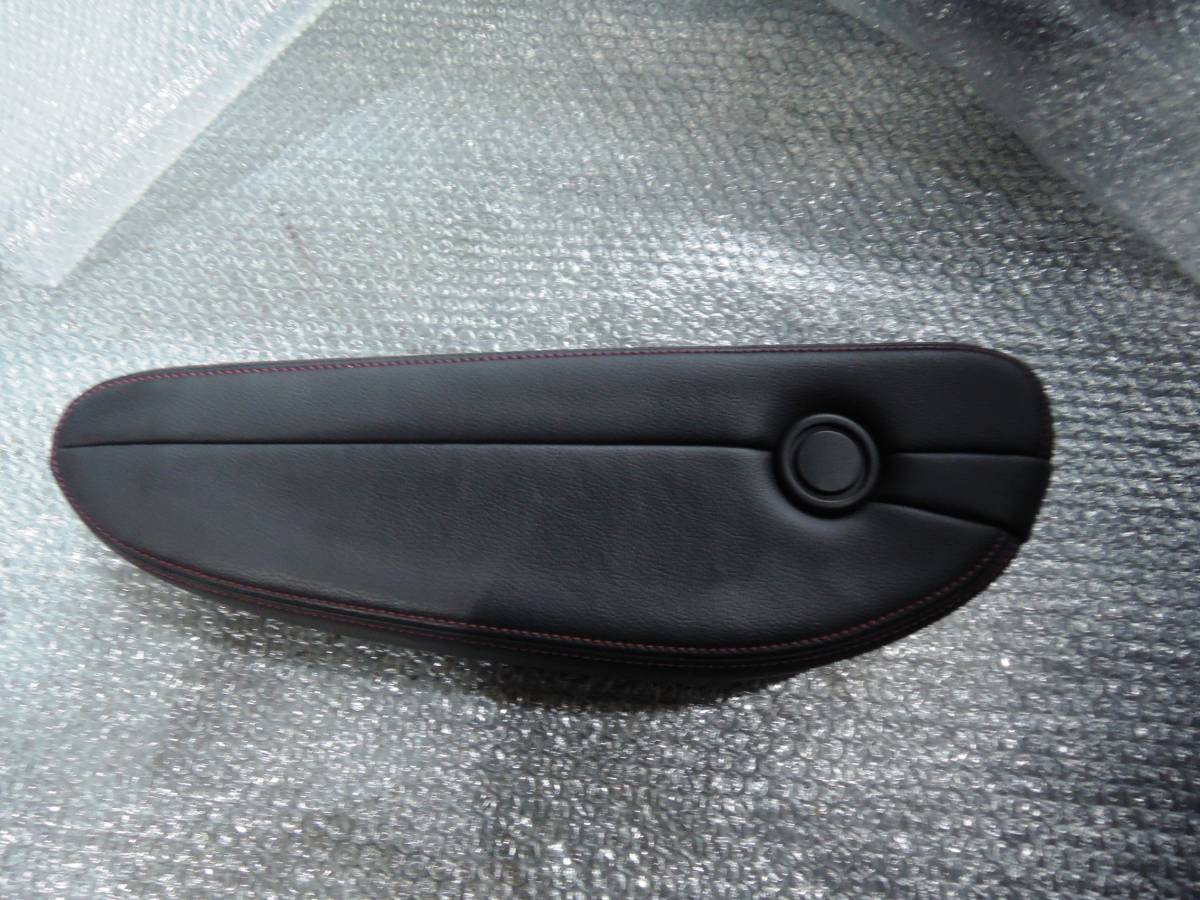 ・【全面除菌済み】 DBA-JH1 N-WGN カスタム G・Aパッケージ 純正 アームレスト 肘置き レザー/レッドステッチ H-8004拍卖