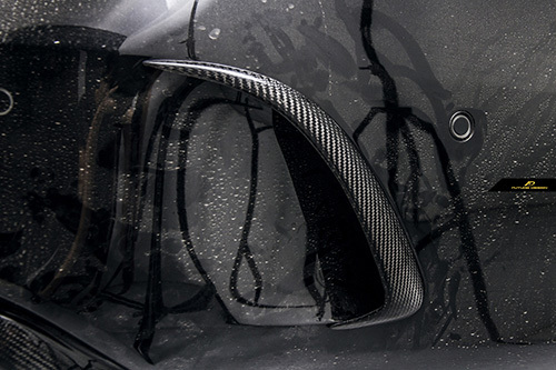 【FUTURE DESIGN】BENZ メルセデス・ベンツ CLS S218 シューティングブレイク 後期車 AMG リア カナード 本物DryCarbon ドライカーボン 拍卖