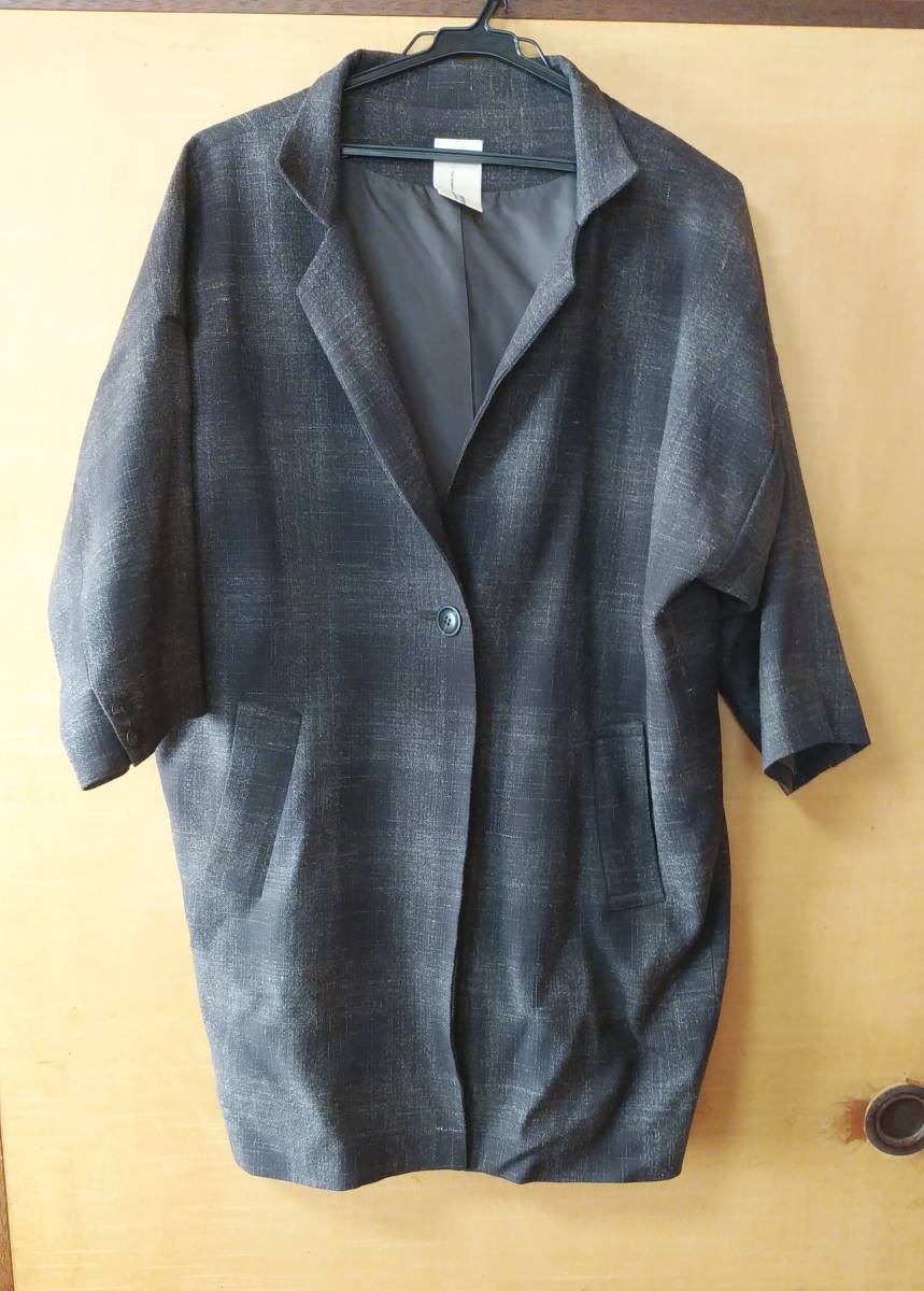 Ebonyivory エボニーアイボリー チェスターコート チェック拍卖