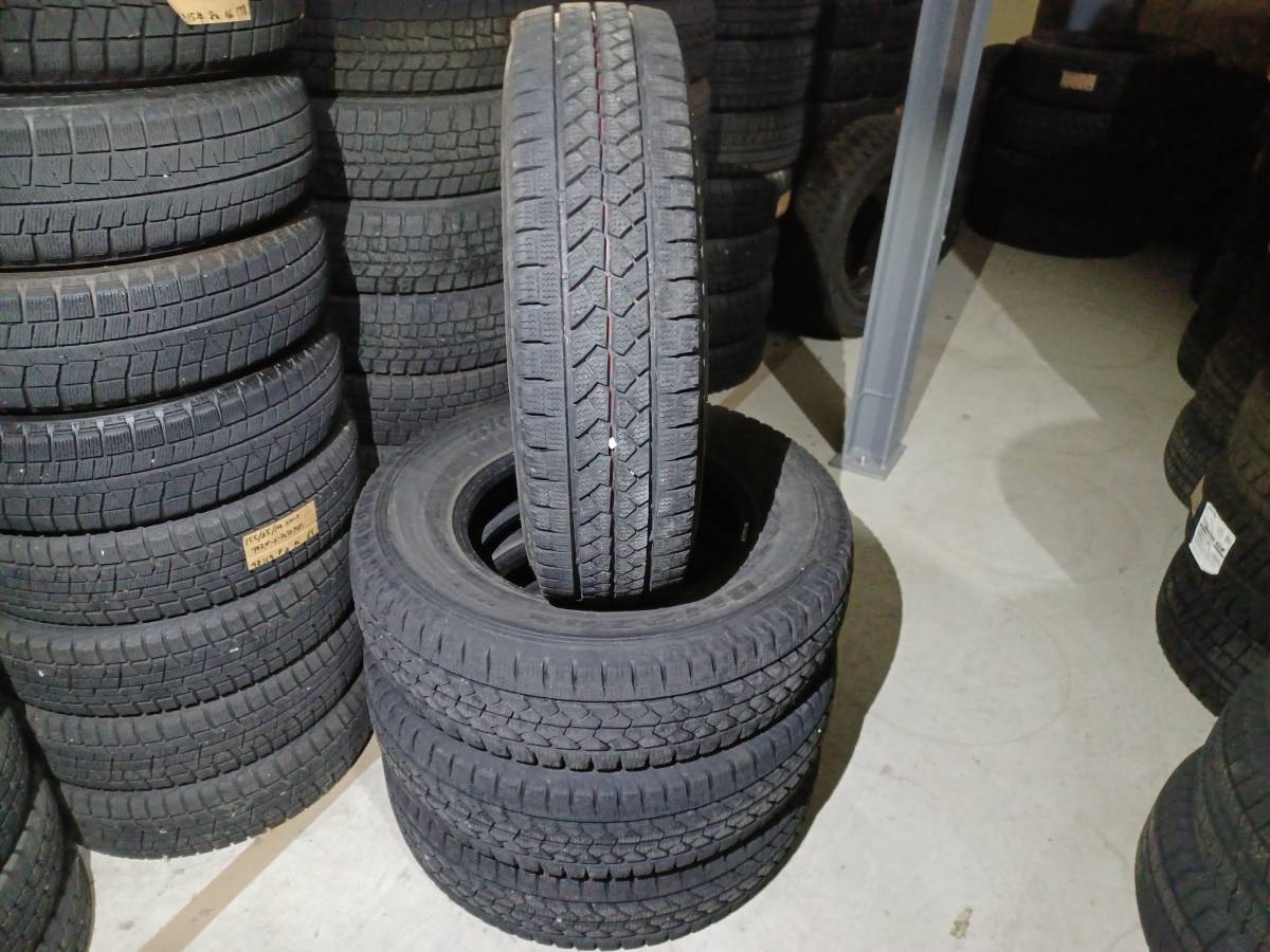 195/80R15 LT ブリヂストン ブリザック VL1 8.5山 No.179拍卖