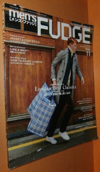 men's FUDGE ロンドン特集 メンズファッジ 2014年11月号拍卖