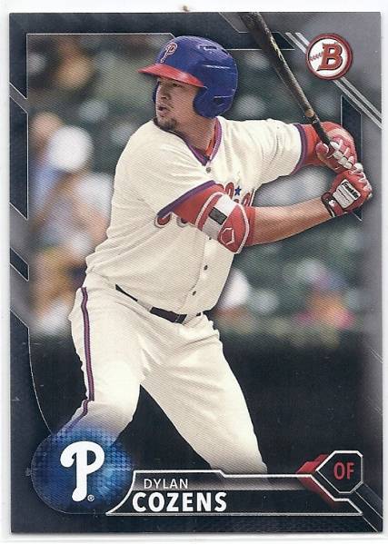 2016 Bowman Draft Dylan Cozens Black /499拍卖