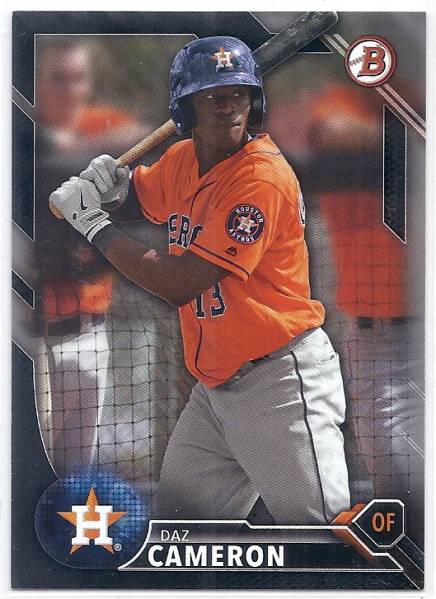 2016 Bowman Draft Daz Cameron Black /499拍卖