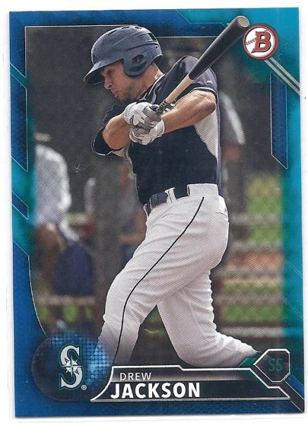 2016 Bowman Draft Drew Jackson Blue /150拍卖