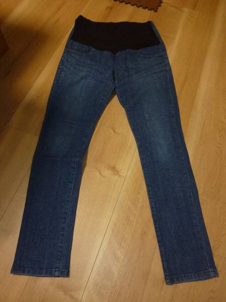 無印良品 マタニティー デニム パンツ Mサイズ拍卖