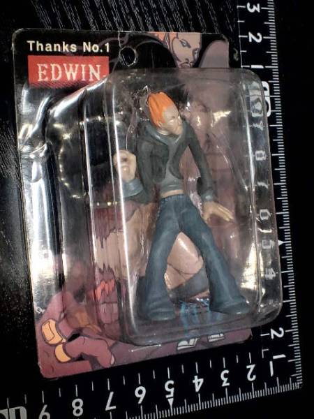 非売品☆EDWIN☆ミニ☆フィギュア☆キーホルダー☆残1拍卖