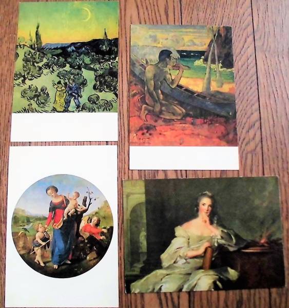 即決、サンパウロ美術館 ゴッホ ゴーギャン ナティエ コジモ 4枚拍卖