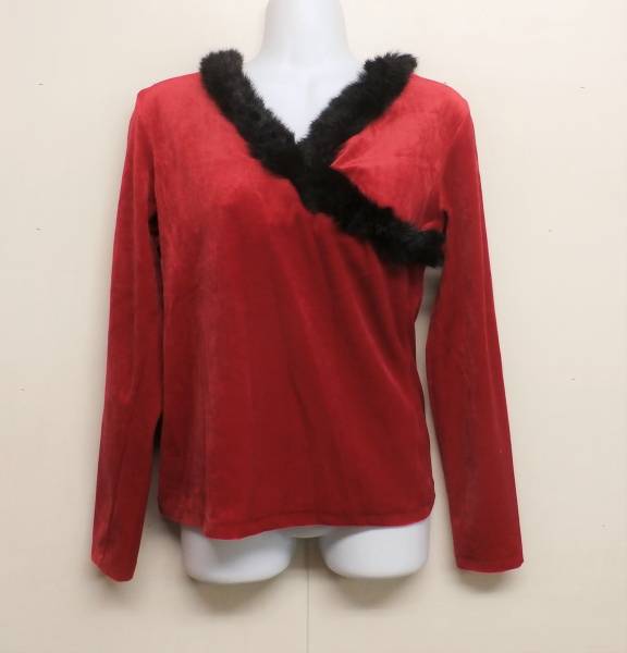 【12944】 INED:イネド ファー付き(トップス)●2拍卖