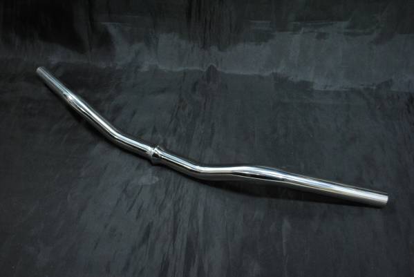 マグナ FTR ステンレス製ハンドル リブ付きドロップバー 22mm スティード ジャズ FTR ワルキューレ 7/8インチ拍卖