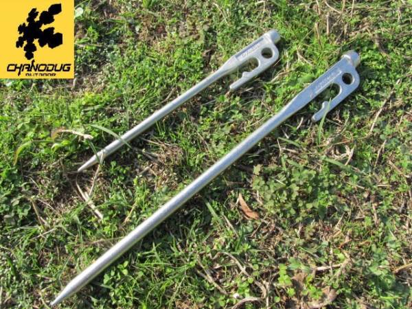 ★CHANODUG OUTDOOR★ソリッドペグ★20㎝1本300円★30㎝1本400円★キャンプ★アウトドア★テント★タープ★杭★3拍卖