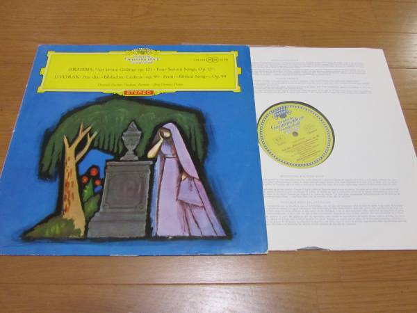 ドヴォルザーク 聖書の歌 独DGG SLPM138644 ディースカウ デムス拍卖