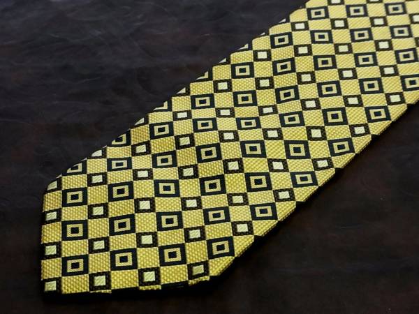 2-0415●良品【ヘンリーコットンズ】織ネクタイ●拍卖