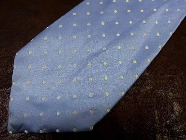 2-0766★良品ロバートフレイザーのドット刺繍ネクタイ拍卖
