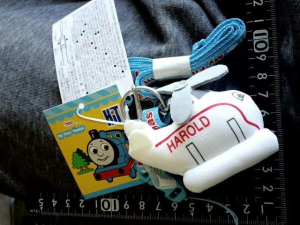 超素敵☆機関車トーマス☆ハロルド☆ぬいぐるみ☆ネックストラップ☆拍卖