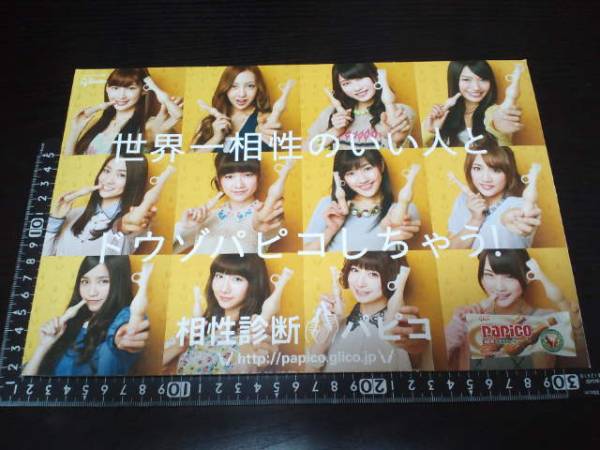 非売品☆AKB48☆パピコ☆グッズ☆残1拍卖