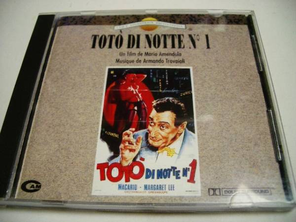 CD Toto Di Notte N.1(トトの夜)スコア サウンドトラック拍卖