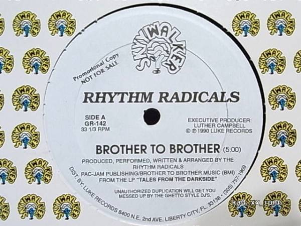 ★☆Rhythm Radicals「Brother To Brother」☆★5点以上で送料無料!!!拍卖