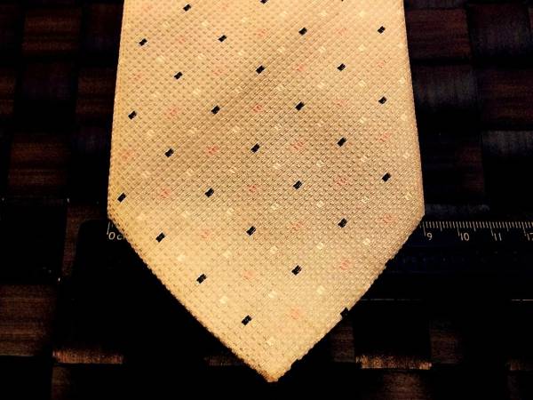 【特選】y0313良品【L&B】エル&ビー【織】ネクタイ拍卖