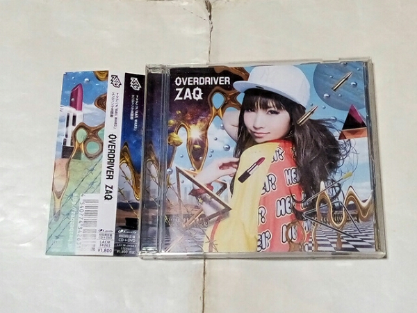 CD+DVD RAIL WARS! エンディング OVERDRIVER ZAQ 初回限定盤拍卖
