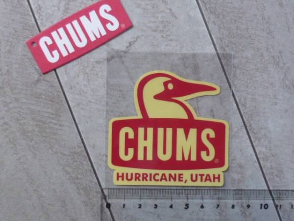Sticker CHUMS Booby Face Red 新品 チャムス ステッカー 防水素材拍卖