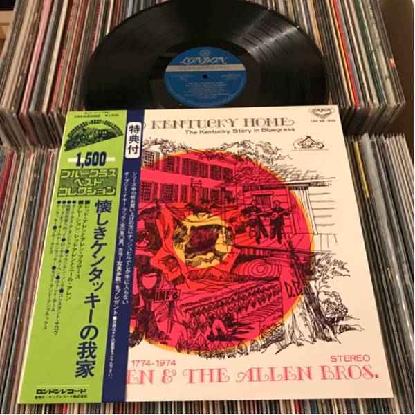 RED ALLEN AND THE ALLEN BROTHERS 帯LP MY OLD KENTUCKY HOME拍卖