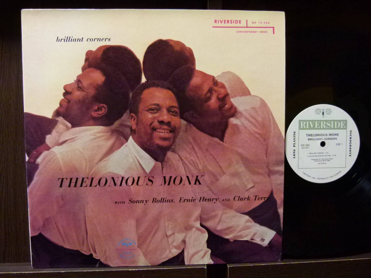 ■激レア■美盤 初期厚紙■THELONIOUS MONK■BRILLIANT CORNERS■拍卖