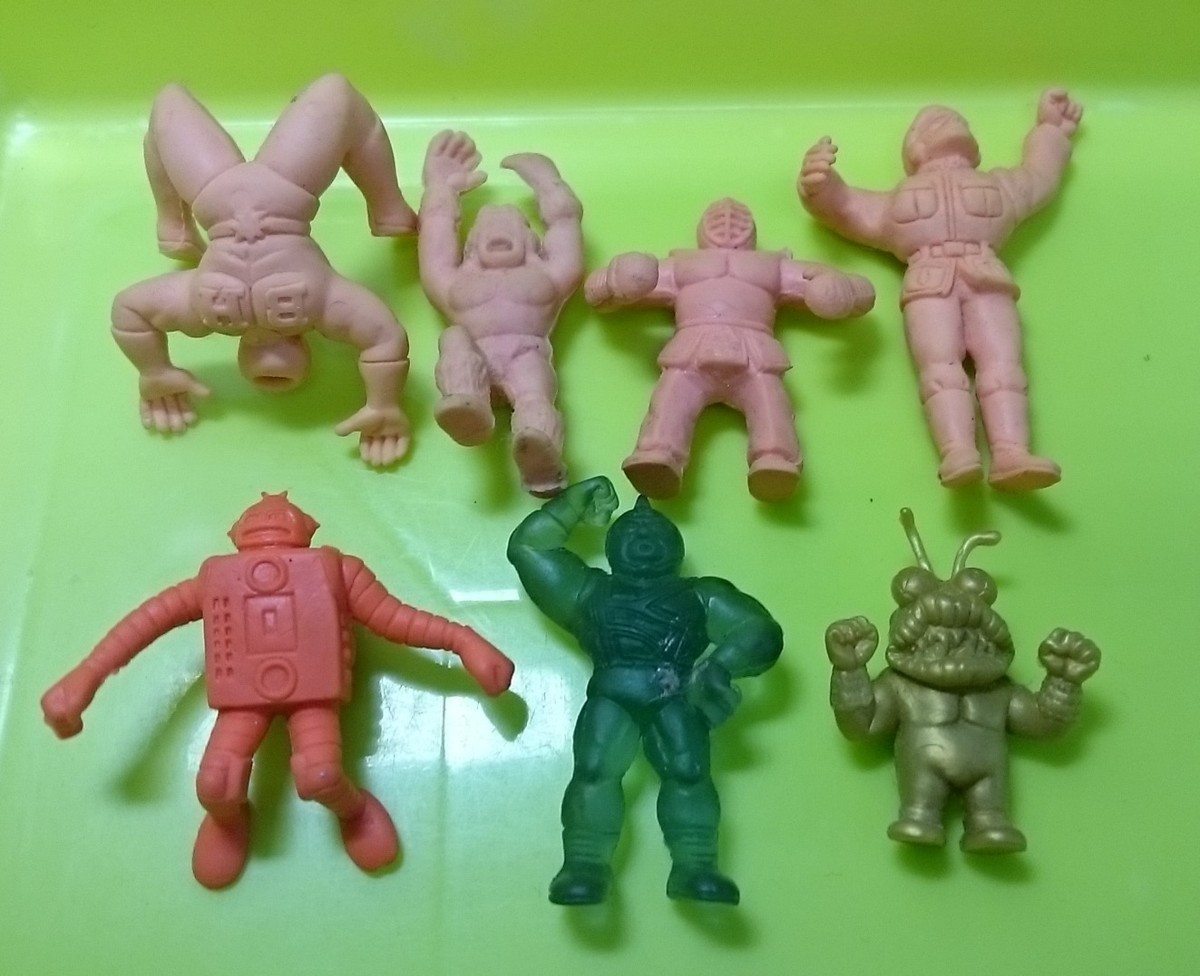 キン消し キン肉マン 7体セット 消しゴム フィギュア  拍卖