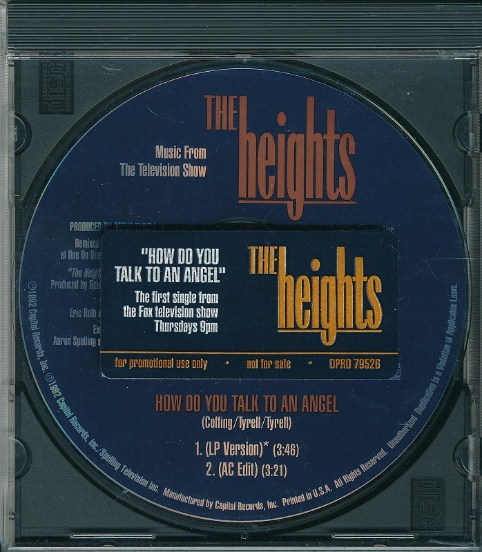 THE HEIGHTS / ザ・ハイツ / HOW DO YOU TALK TO AN ANGEL /US盤/中古CD!50707拍卖