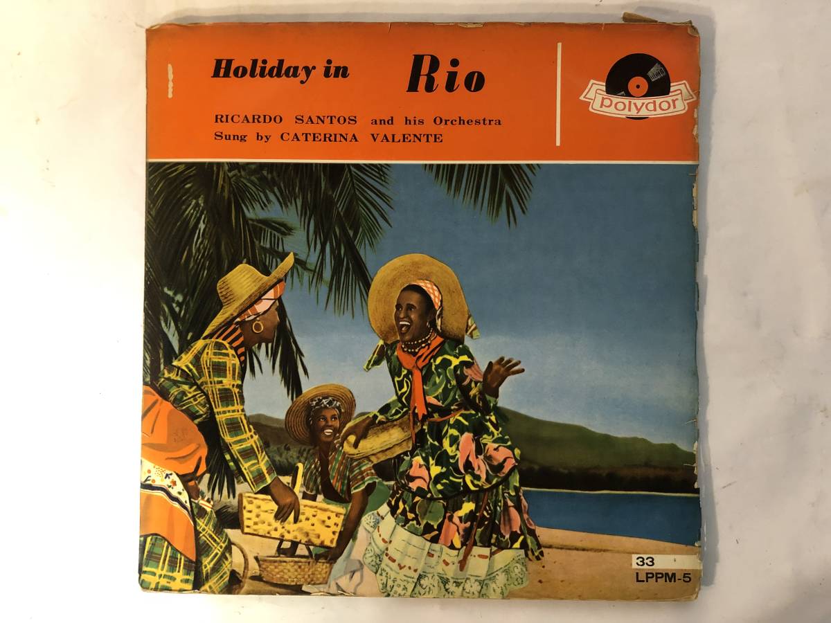 11204S 12inch LP★リカルド・サントス/RICARDO SANTOS/HOLIDAY IN RIO★LPPM 5拍卖
