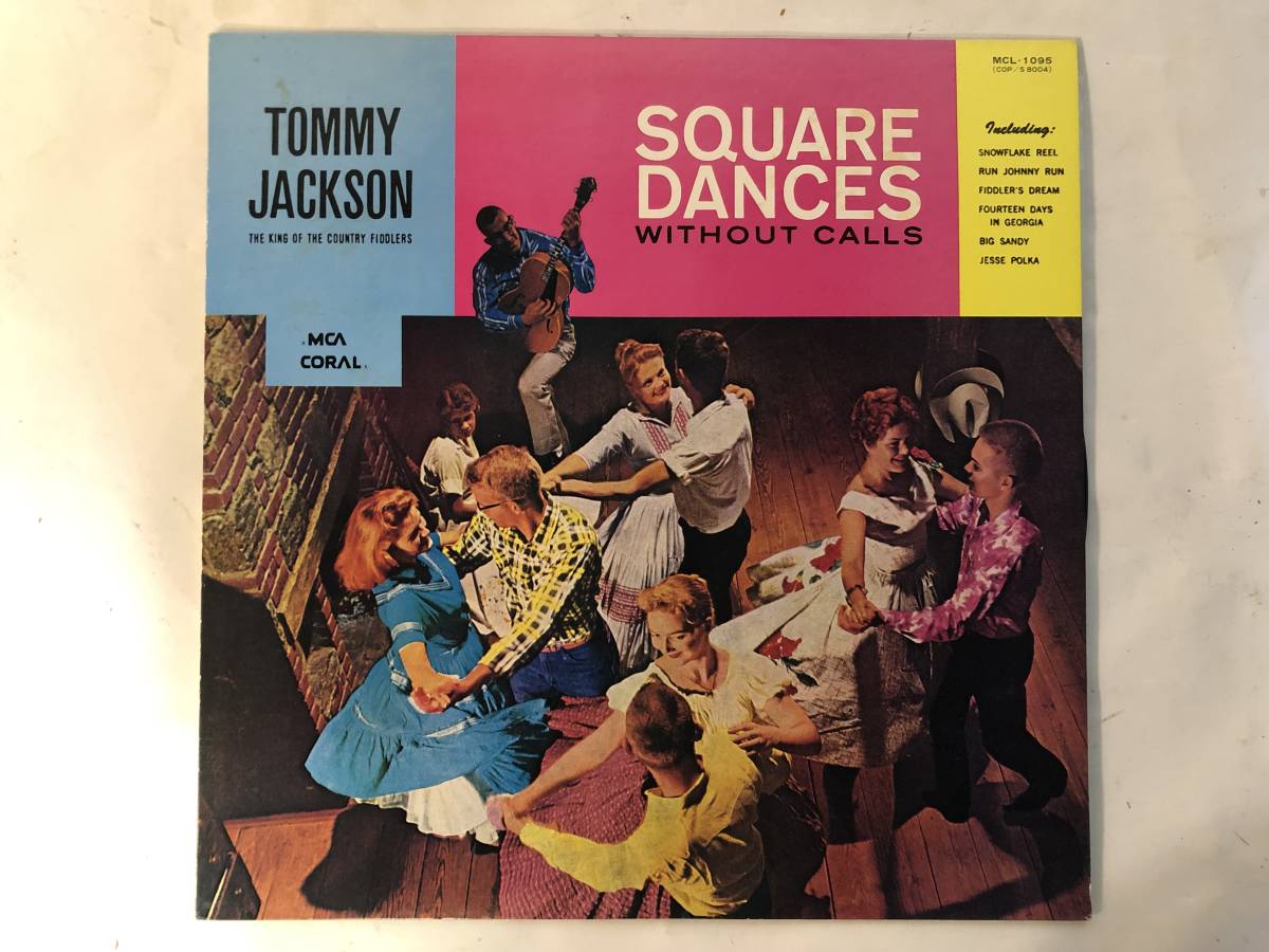 11204S 12inch LP★トミー・ジャクソン/TOMMY JACKSON/SQUARE DANCES WITHOUT CALLS★MCL-1095拍卖