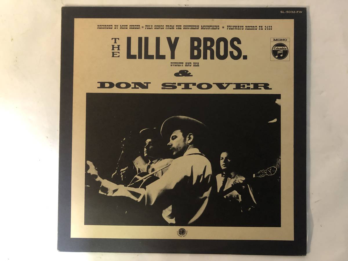 11213S 12inch LP★リリー・ブラザース/ドン・ストーヴァー/THE LILLY BROTHERS & DON STOVER/FOLK SONGS FROM THE SOUTHERN★SL-5032-FW拍卖