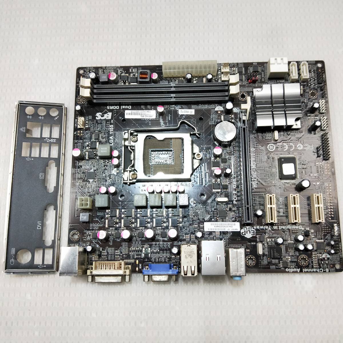 【中古パーツ】BIOS確認のみ 、H61H2-M5 V:1.0 マザーボード LGA1155 ■MB837拍卖