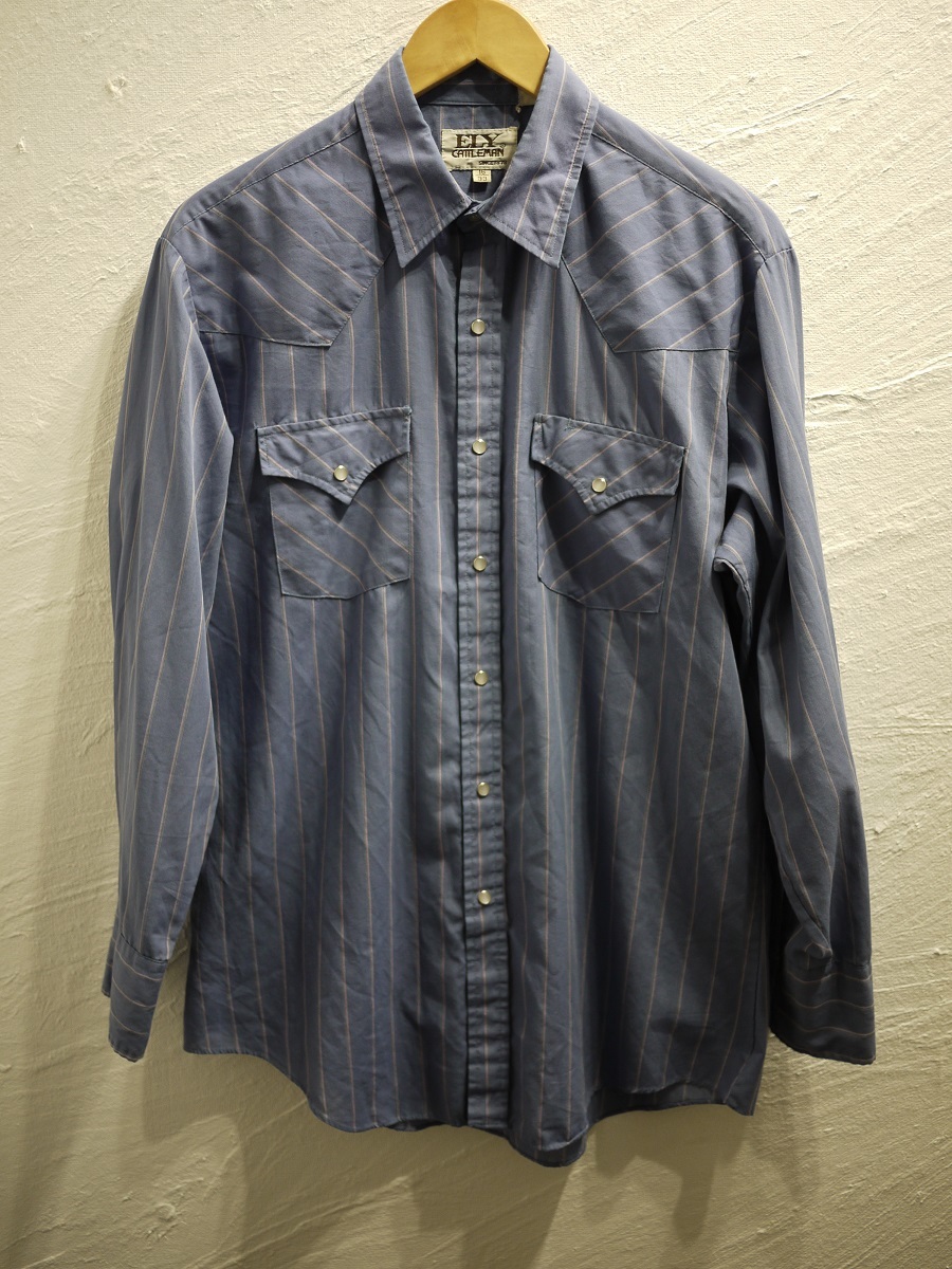 エリーキャトルマン ウエスタンシャツ ヴィンテージ ELY CATTLEMAN Western shirt 5256拍卖