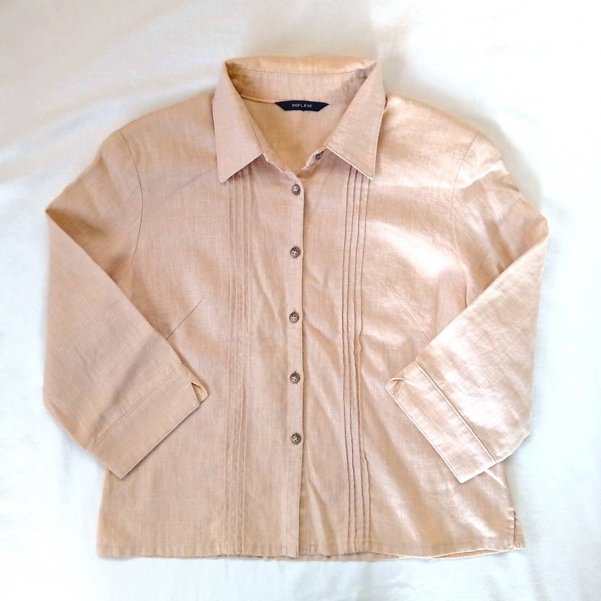 アンサンブル スカート リネン100% 3ピース スーツ拍卖