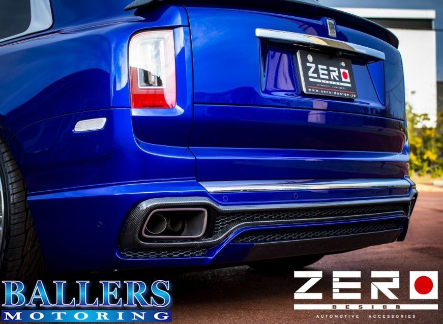 ロールスロイス カリナン ZERO DESIGN リアハーフスポイラー FRP Carbon エアロ ゼロデザイン RollsRoyce拍卖