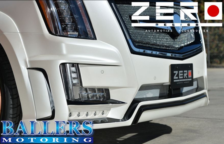 キャデラック エスカレード 2015年~ Ver1 ZERO DESIGN フロントバンパー 5連LED付 エアロ ゼロデザイン Cadillac バージョン1拍卖